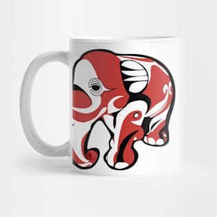 Indo Elephants Mug